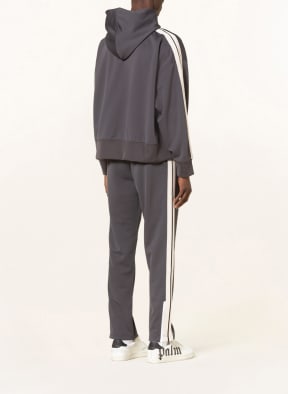 Palm Angels Hoodie mit Galonstreifen, Farbe: DUNKELGRAU (Bild 1)