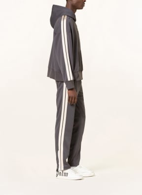 Palm Angels Hoodie mit Galonstreifen, Farbe: DUNKELGRAU (Bild 1)