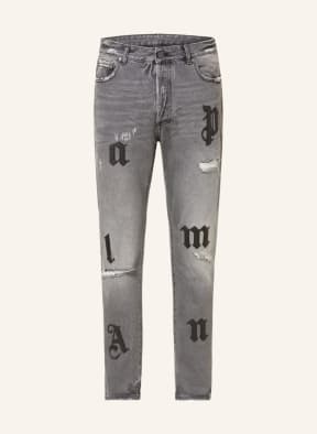 Palm Angels Destroyed Jeans Extra Slim Fit, Farbe: MEDIUM GREY (Bild 1)