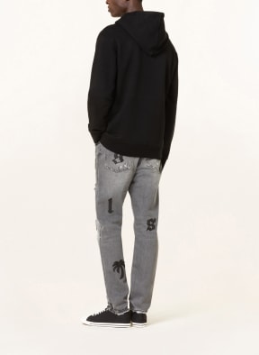 Palm Angels Hoodie mit Schmucksteinen, Farbe: SCHWARZ (Bild 1)