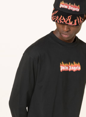 Palm Angels Long sleeve shirt, Color: BLACK (Image 1)