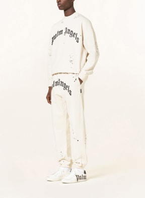 Palm Angels Sweatpants, Color: ECRU (Image 1)