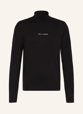DAILY PAPER Turtleneck sweater NEDIDI, Color: BLACK (Image 1)