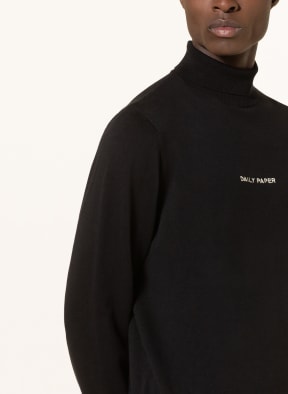 DAILY PAPER Turtleneck sweater NEDIDI, Color: BLACK (Image 1)