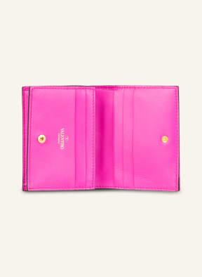 VALENTINO GARAVANI Wallet ROMAN STUD, Color: NEON PINK (Image 1)