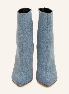 BALMAIN Ankle boots , Color: LIGHT BLUE/ WHITE/ GOLD (Image 1)
