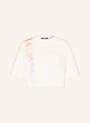 BALMAIN Cropped shirt, Color: CREAM (Image 1)
