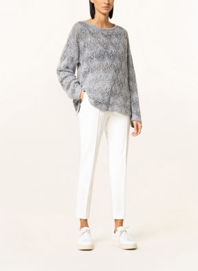 FABIANA FILIPPI Sweater with sequins, Color: GRAY (Image 1)