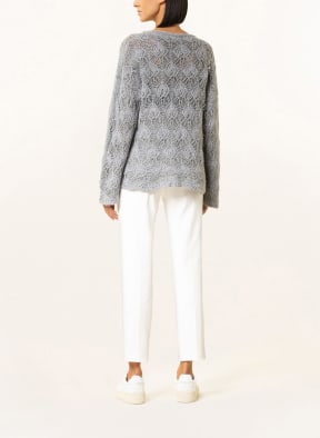FABIANA FILIPPI Sweater with sequins, Color: GRAY (Image 1)