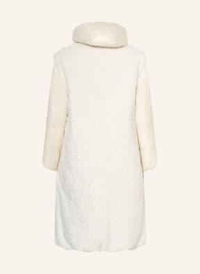MONCLER enfant Daunenjacke im Materialmix mit abnehmbaren Ärmeln, Farbe: ECRU (Bild 1)