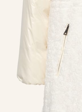 MONCLER enfant Daunenjacke im Materialmix mit abnehmbaren Ärmeln, Farbe: ECRU (Bild 1)
