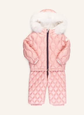 MONCLER enfant Set: Daunenjacke und Overall, Farbe: HELLROSA (Bild 1)