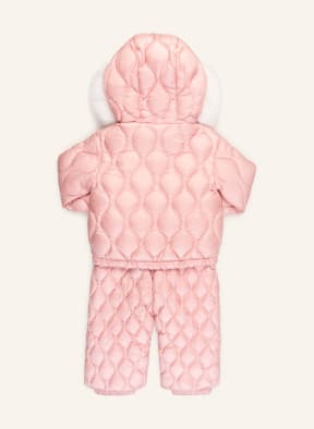 MONCLER enfant Set: Daunenjacke und Overall, Farbe: HELLROSA (Bild 1)