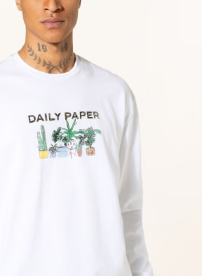 DAILY PAPER Long sleeve shirt HOLMAN, Color: WHITE (Image 1)