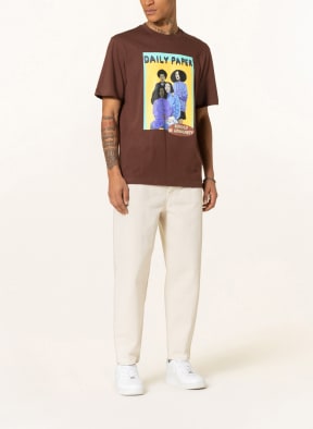 DAILY PAPER T-Shirt HORIZO, Farbe: BRAUN (Bild 1)