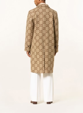 Gucci Wool Coat In Camel | Breuninger