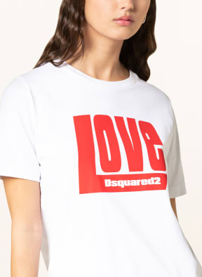 DSQUARED2 T-shirt LOVE TOY, Color: WHITE (Image 1)