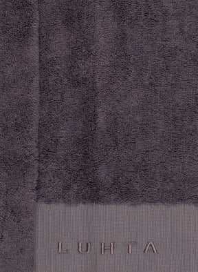 LUHTA HOME Bath towel KAARNA, Color: DARK GRAY (Image 1)