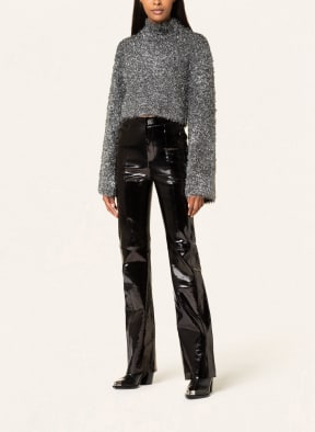 GESTUZ Leather pants GOCHA, Color: BLACK (Image 1)