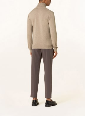 DANIELE FIESOLI Rollkragenpullover aus Cashmere, Farbe: TAUPE (Bild 1)