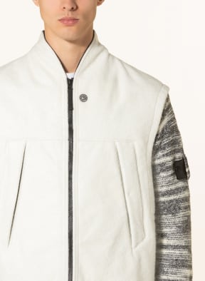STONE ISLAND SHADOW PROJECT Vest , Color: WHITE (Image 1)