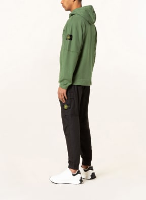 STONE ISLAND Sweat jacket, Color: OLIVE (Image 1)