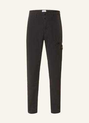 STONE ISLAND Chinos, Color: BLACK (Image 1)