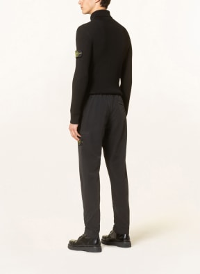 STONE ISLAND Chinos, Color: BLACK (Image 1)