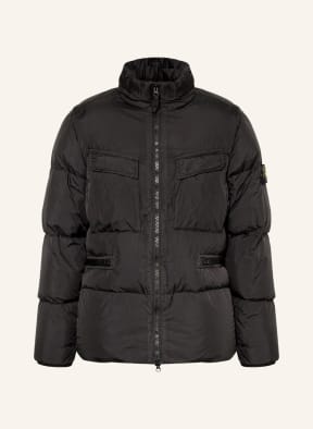STONE ISLAND Down jacket, Color: BLACK (Image 1)