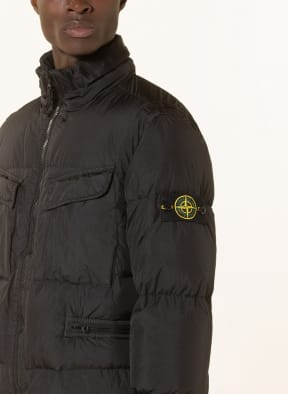 STONE ISLAND Down jacket, Color: BLACK (Image 1)
