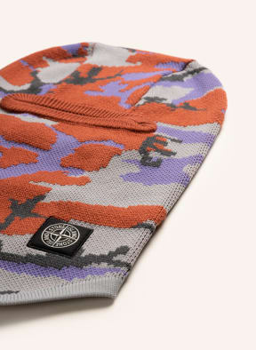 STONE ISLAND Balaclava, Kolor: SZARY/ LILA/ CIEMNOPOMARAŃCZOWY (Obrazek 1)
