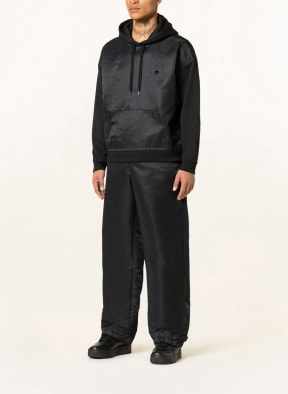 VALENTINO Hoodie in mixed materials , Color: BLACK (Image 1)