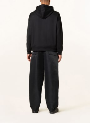 VALENTINO Hoodie in mixed materials , Color: BLACK (Image 1)