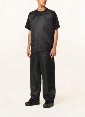 VALENTINO T-shirt in mixed materials , Color: BLACK (Image 1)
