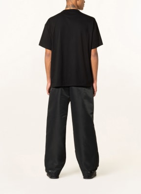 VALENTINO T-shirt in mixed materials , Color: BLACK (Image 1)