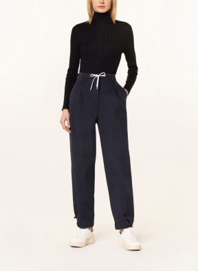 EMPORIO ARMANI Hose im Jogging-Stil, Farbe: DUNKELBLAU (Bild 1)