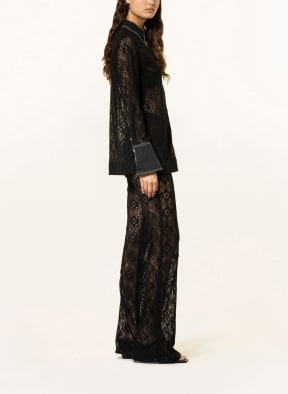 GANNI Lace trousers, Color: BLACK (Image 1)
