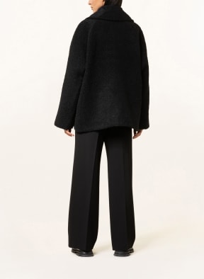 GANNI Bouclé coat, Color: BLACK (Image 1)