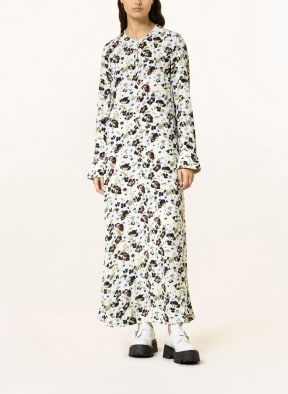 GANNI Kleid , Farbe: WEISS/ SCHWARZ/ HELLBLAU (Bild 1)