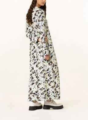 GANNI Kleid , Farbe: WEISS/ SCHWARZ/ HELLBLAU (Bild 1)