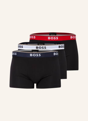 BOSS 3er-Pack Boxershorts POWER , Farbe: 973 OPEN MISCELLANEOUS (Bild 1)