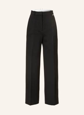 BOSS Wide leg trousers TISTANY , Color: BLACK (Image 1)