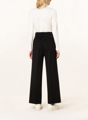 BOSS Wide leg trousers TISTANY , Color: BLACK (Image 1)