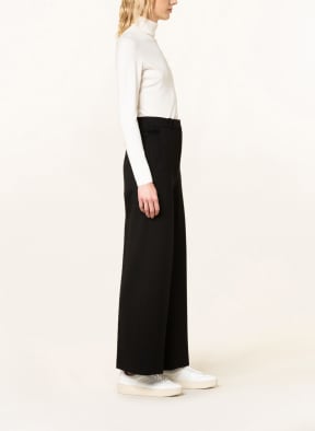 BOSS Wide leg trousers TISTANY , Color: BLACK (Image 1)