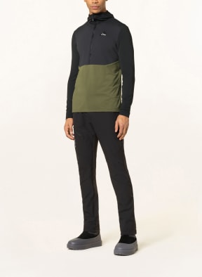 maloja Undershirt KALTERNM., Color: OLIVE/ DARK GRAY/ BLACK (Image 1)