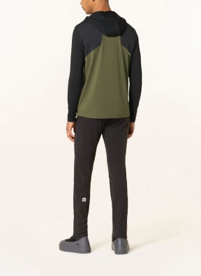 maloja Undershirt KALTERNM., Color: OLIVE/ DARK GRAY/ BLACK (Image 1)