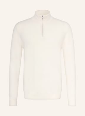 LES DEUX Half-zip sweater EDGAR , Color: ECRU (Image 1)