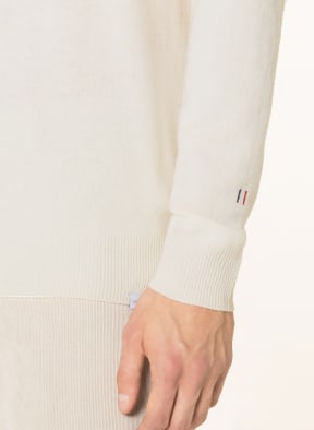 LES DEUX Half-zip sweater EDGAR , Color: ECRU (Image 1)