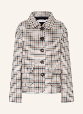 SEE BY CHLOÉ Kastenjacke, Farbe: CREME/ SCHWARZ/ HELLBLAU (Bild 1)
