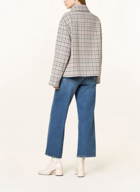 SEE BY CHLOÉ Kastenjacke, Farbe: CREME/ SCHWARZ/ HELLBLAU (Bild 1)